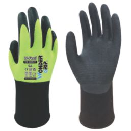 Wonder Grip WG-1855HY U-Feel  General Handling Gloves Yellow Large