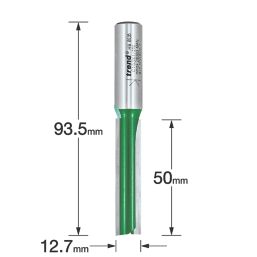 Trend C153X1/2TC 1/2" Straight Kitchen Worktop Cutter 12.7mm x 50mm