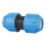 Flomasta  MDPE Straight Coupler 25mm x 25mm