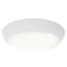 Ansell Disco Slim Indoor & Outdoor Round LED Wall / Ceiling Light White 13W 1027-1083lm