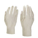 Site  Vinyl Powder-Free Disposable Gloves White Medium 100 Pack