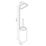 Elland Toilet Brush & Roll Holder Black