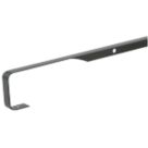 Unika Butt Joint Matt Black 630mm x 40mm