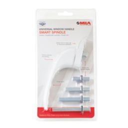 Mila Left or Right-Handed ProLinea Espagnolette uPVC Window Handle White