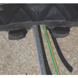 JSP Speed Bump Ends Yellow 400mm 2 Pack