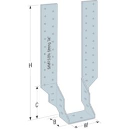Simpson Strong-Tie Long Leg Joist Hangers 75mm x 463mm 10 Pack