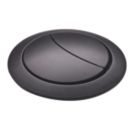 Brixton Dual-Flush Close Couple Cistern Flushing Button Black