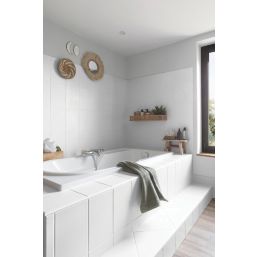 V33 750ml White Satin Tile Paint