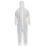 Disposable Coverall White 2X Large 55" Chest 33" L