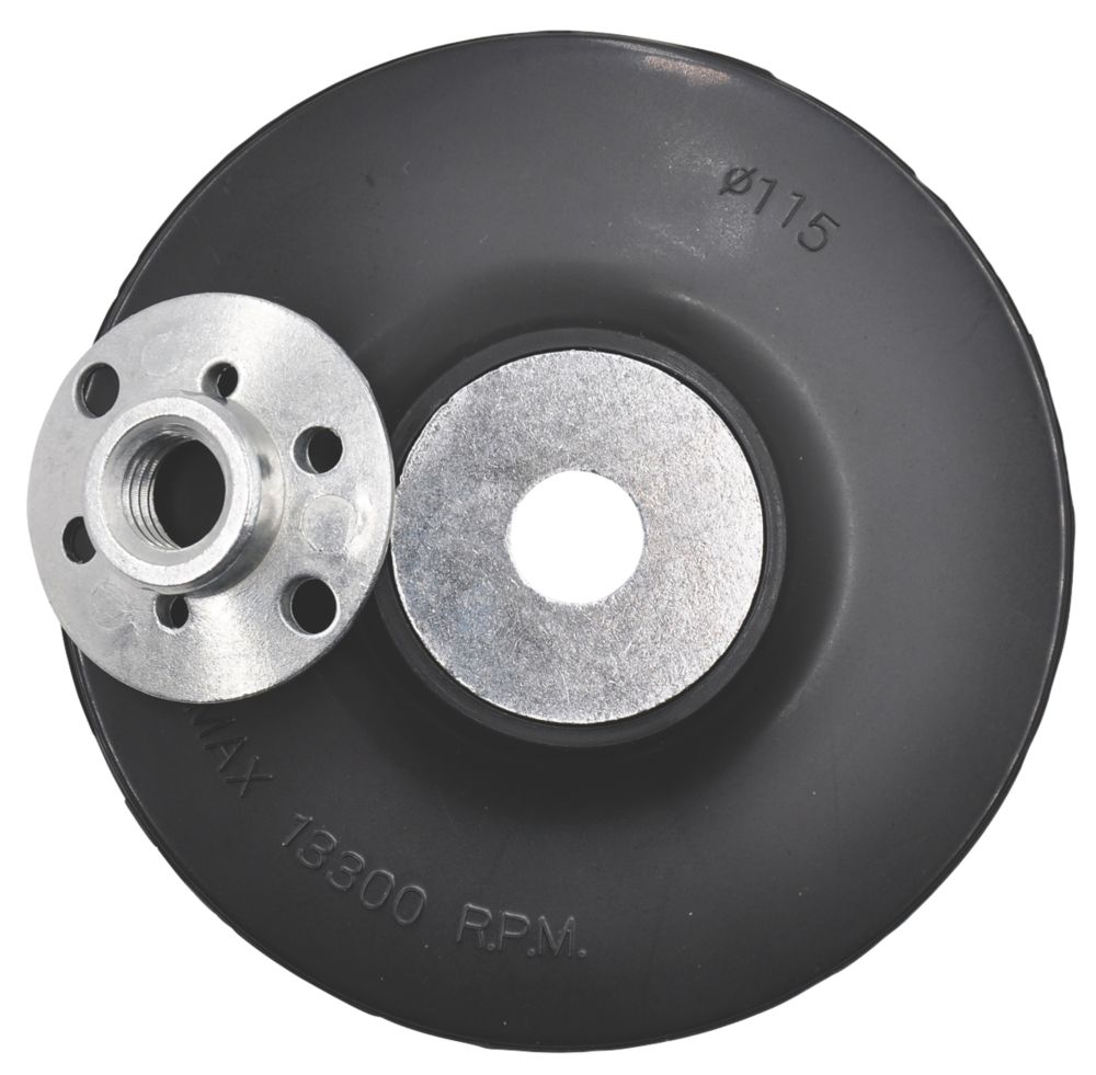 Sanding Plate Hard Version Backing Pad 115mm Screwfix