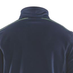 Blaklader  Microfleece Jacket Navy/Yellow X Small 34" Chest