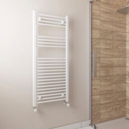 Flomasta 1200mm x 500mm 1815BTU White Flat  Towel Radiator