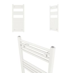 Flomasta 1200mm x 500mm 1815BTU White Flat  Towel Radiator