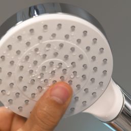 Hansgrohe Crometta Hand Shower Holder Set White/Chrome