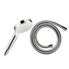 Hansgrohe Crometta Hand Shower Holder Set White/Chrome