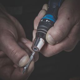 Erbauer  Ratchet Screwdriver & Bit Set 8 Pieces