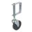 GateMate Medium Duty Gate Wheel 100mm Silver