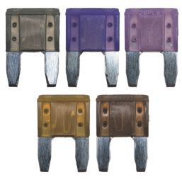 Pearl Consumables Assorted Mini Blade Auto Fuses 2-7.5A 5 Pieces