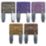 Pearl Consumables Assorted Mini Blade Auto Fuses 2-7.5A 5 Pieces