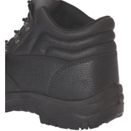 Site Slate Chukka Size 9  Black  Steel Toe Cap Safety Boots
