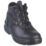 Site Slate Chukka Size 9  Black  Steel Toe Cap Safety Boots