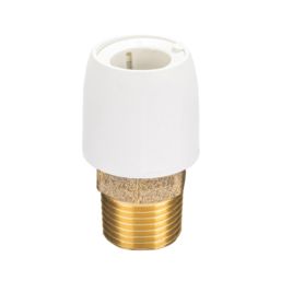 Hep2O  Plastic Push-Fit Adapting Male Coupler 15mm x 1/2"