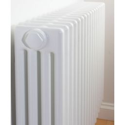 Acova 300mm x 1042mm 3145BTU White Horizontal 4 Column Radiator
