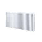 Acova 300mm x 1042mm 3145BTU White Horizontal 4 Column Radiator
