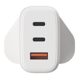 LAP 3-Outlet Type A & C Plug-In USB Adaptor Plug 3.25A