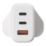 LAP 3-Outlet Type A & C Plug-In USB Adaptor Plug 3.25A