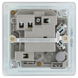 LAP  13A Switched Fused Spur  Polished Chrome