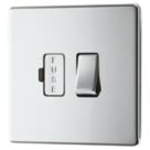 LAP  13A Switched Fused Spur  Polished Chrome