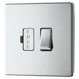 LAP  13A Switched Fused Spur  Polished Chrome