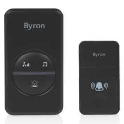 Byron DBY-23452BS Plug-In Wireless Door Chime Black