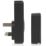 Byron DBY-23452BS Plug-In Wireless Door Chime Black