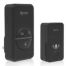 Byron DBY-23452BS Plug-In Wireless Door Chime Black