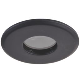 Saxby Major GU10 Fixed  Fire Rated Recessed Downlight Black