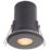 Saxby Major GU10 Fixed  Fire Rated Recessed Downlight Black