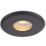 Saxby Major GU10 Fixed  Fire Rated Recessed Downlight Black