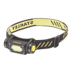 Stanley   LED Head Torch with Magnet Black & Yellow 300lm