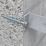 Rawlplug LX Zinc-Plated Steel Concrete Screwbolts M8 x 75mm 10 Pack