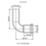 Flomasta  Copper Press-Fit Adapting 90° M-Profile Street Elbows 15mm x 15mm 10 Pack
