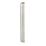 Hager Sollysta WRP4EUBSW 4-Module Modular Faceplate Brushed Steel