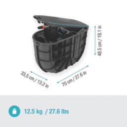 Gardena Undercover Underground Hose Box  11mm x 20m