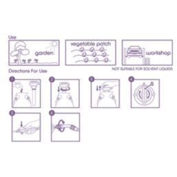 Defenders  White / Purple Pressure Sprayer 5Ltr