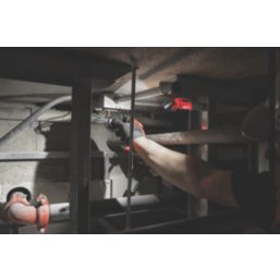 Milwaukee L4PWL Rechargeable LED Pivoting Work Light Red/Black 500lm