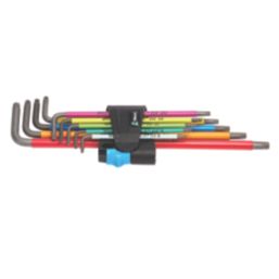 Wera 967/9 TX XL Multicolour HF 1 TX Long L-Key Set 9 Pcs