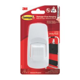 Command White Self-Adhesive Jumbo Hook
