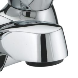 Bristan Club Chrome 71mm Deck Mounted Dual Control Manual Shower Mixer Tap