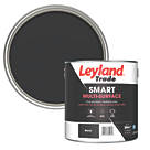 Leyland Trade Smart Eggshell Black Emulsion Multi-Surface Paint 2.5Ltr